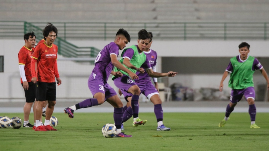 Coach Gong Oh-kyun and U23 Vietnam prepare for AFC U23 Asian Cup